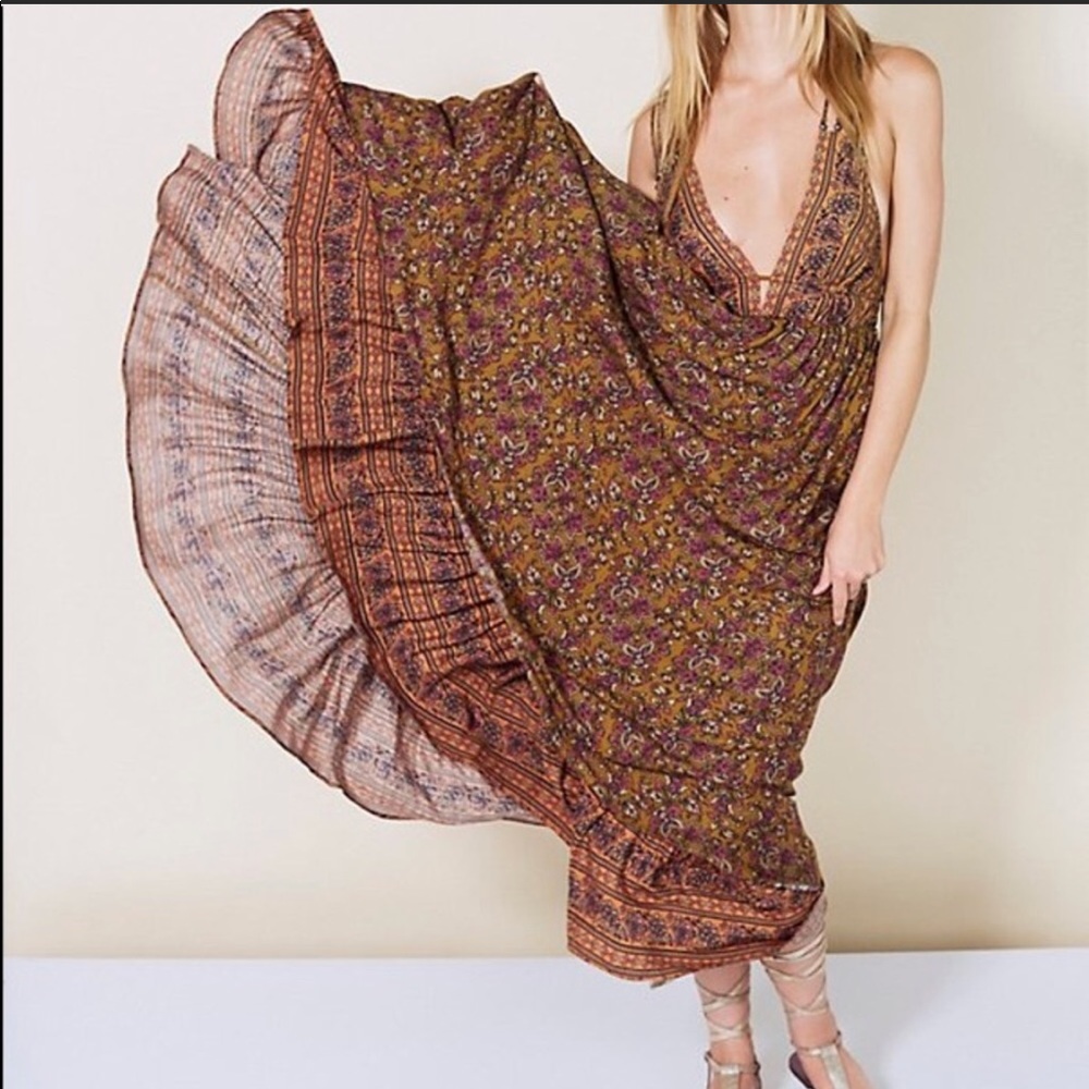 Free people rhythm of love dress (rare)